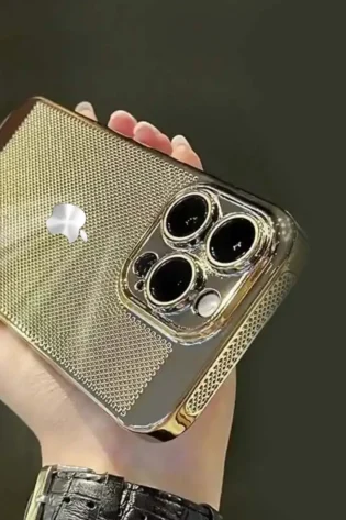 Premium Gold Hard iPhone Cover